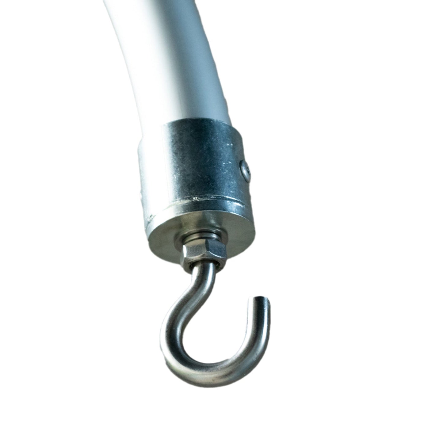 3ftx10ft Curved Aluminum Chandelier Hanger and Coupler with Heavy Steel Base Plate