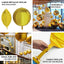 4-Pack 32" Metallic Gold Sphere Balloons, Orbz Mylar Balloons Helium or Air-Filled Party Supplies