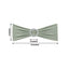 5 Pack Stretch Spandex Chair Sashes Sage Green - Reusable Chair Bands with Silver Diamond Ring Slide Buckle 5"x14"