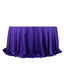Scuba Round 132" Tablecloth Purple - Wrinkle Free & Stain Resistant Seamless Table Cover