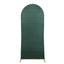 5ft Matte Hunter Emerald Green Spandex Fitted Chiara Backdrop Stand Cover For Round Top Wedding Arch