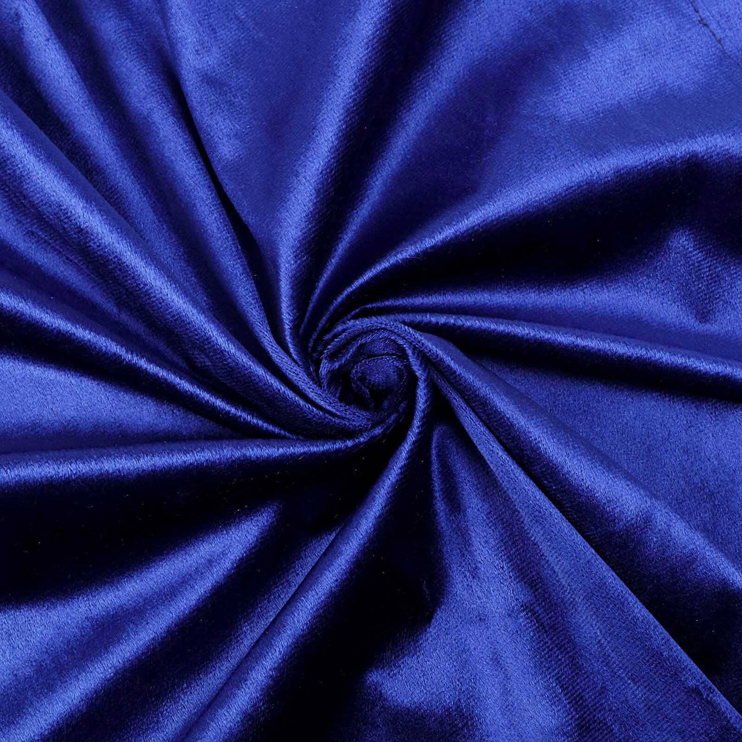 Royal Blue Crushed Velvet Backdrop Curtain â€“ 8ft x 8ft Event Drape with Rod Pocket, Privacy Panel for Photo Booths & Events - Linen Luxes