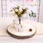 Rustic Poplar Wood Slices Round - Perfect Table Centerpieces for Weddings 12" Dia - Linen Luxes