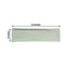 5 Pack Stretch Spandex Chair Sashes Sage Green - Fitted Finish Two Ply Heavy Duty Chair Bands 5"x12"