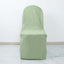 Polyester Slip On Banquet Chair Covers Sage Green - Stain-Resistant Reusable Durable Fabric
