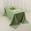 Premium Polyester 90"x132" Rectangle Tablecloth Sage Green - Seamless 220GSM Stain-Resistant Table Cover