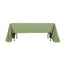 Premium Polyester 60"x126" Rectangle Tablecloth Sage Green - Stain-Resistant 220GSM Finish Table Cover