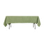 Premium Polyester 60"x102" Rectangle Tablecloth Sage Green - Durable 220GSM Wrinkle-Resistant Table Cover