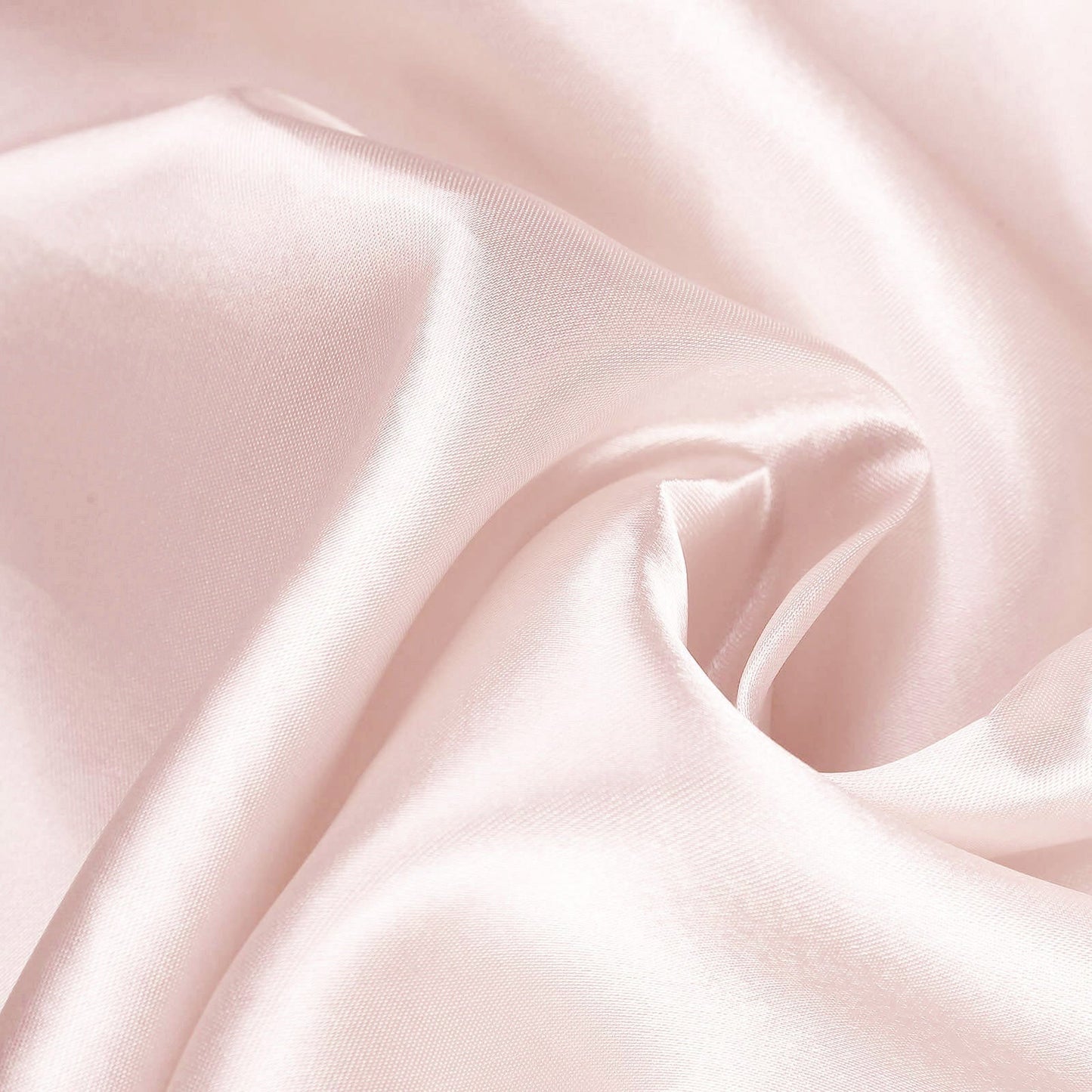 Satin 120" Round Tablecloth Blush - Stylish Seamless Table Cover - Linen Luxes