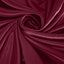 Satin 120" Round Tablecloth Burgundy - Stylish Seamless Table Cover - Linen Luxes