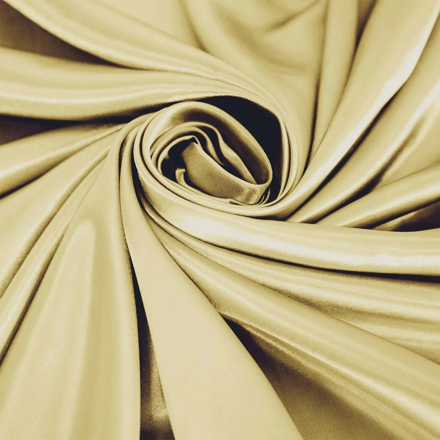 Satin 120" Round Tablecloth Champagne - Stylish Seamless Table Cover - Linen Luxes