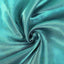 Satin 120" Round Tablecloth Turquoise - Stylish Seamless Table Cover - Linen Luxes