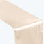 Satin 12"x108" Table Runner Beige - Stylish Table Linen - Linen Luxes