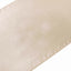 Satin 12"x108" Table Runner Beige - Stylish Table Linen - Linen Luxes