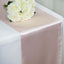 Satin 12"x108" Table Runner Blush - Stylish Table Linen - Linen Luxes