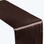 Satin 12"x108" Table Runner Chocolate - Stylish Table Linen - Linen Luxes