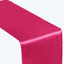 Satin 12"x108" Table Runner Fuchsia - Stylish Table Linen - Linen Luxes
