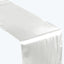 Satin 12"x108" Table Runner Ivory - Stylish Table Linen - Linen Luxes