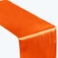 Satin 12"x108" Table Runner Orange - Stylish Table Linen - Linen Luxes