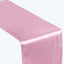 Satin 12"x108" Table Runner Pink - Stylish Table Linen - Linen Luxes