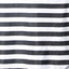 Satin 90"x132" Rectangle Tablecloth Black/White - Stripe Design with Seamless Silky Smooth Finish for Modern Celebrations - Linen Luxes