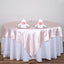Satin 90"x90" Table Overlay Square Tablecloth Blush - Smooth Finish Table Topper - Linen Luxes