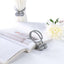 2 Pack Silver Magnetic Curtain Tie Backs For Window Drapes and Backdrop Panels