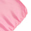 Lamour Satin 72"x72" Table Overlay Square Tablecloth Pink - Smooth Finish Table Topper