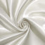 Satin Rectangular 60"x126" Tablecloth Ivory - Smooth and Lustrous Table Cover - Linen Luxes