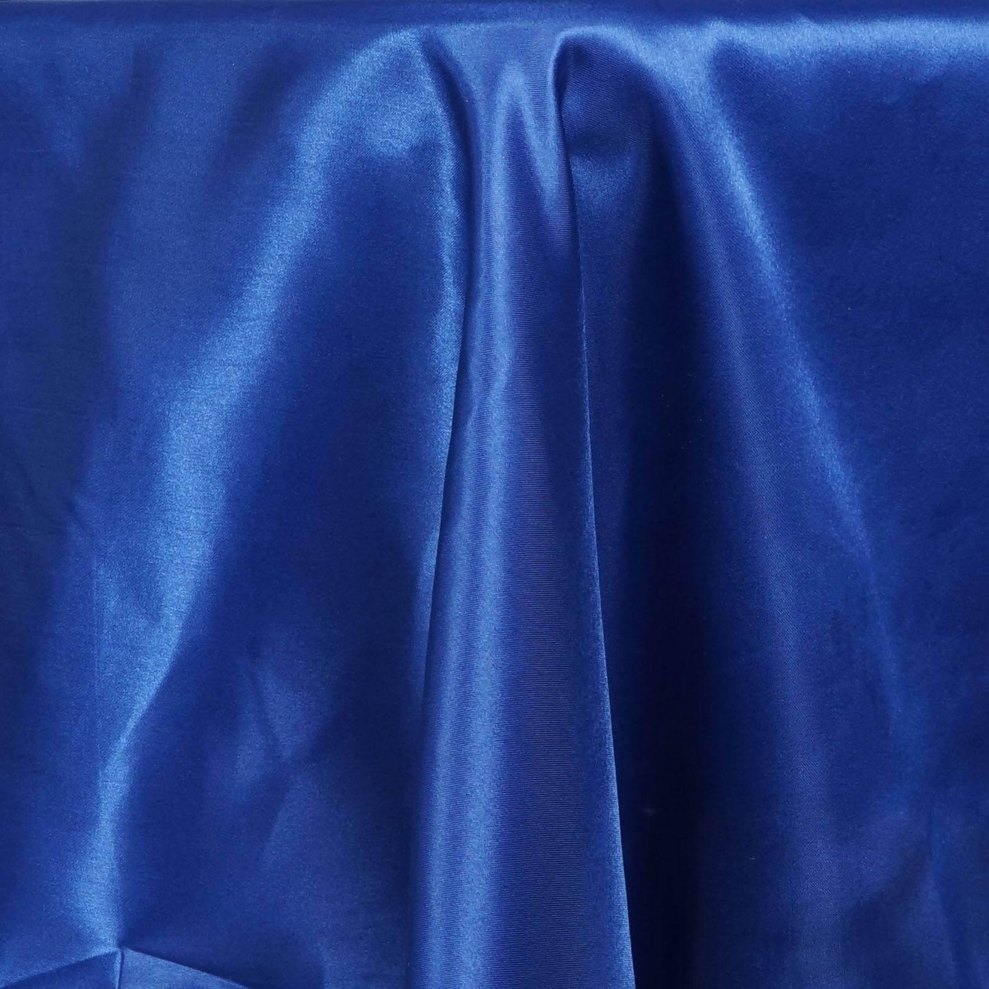 Satin Rectangular 60"x126" Tablecloth Royal Blue - Smooth and Lustrous Table Cover - Linen Luxes