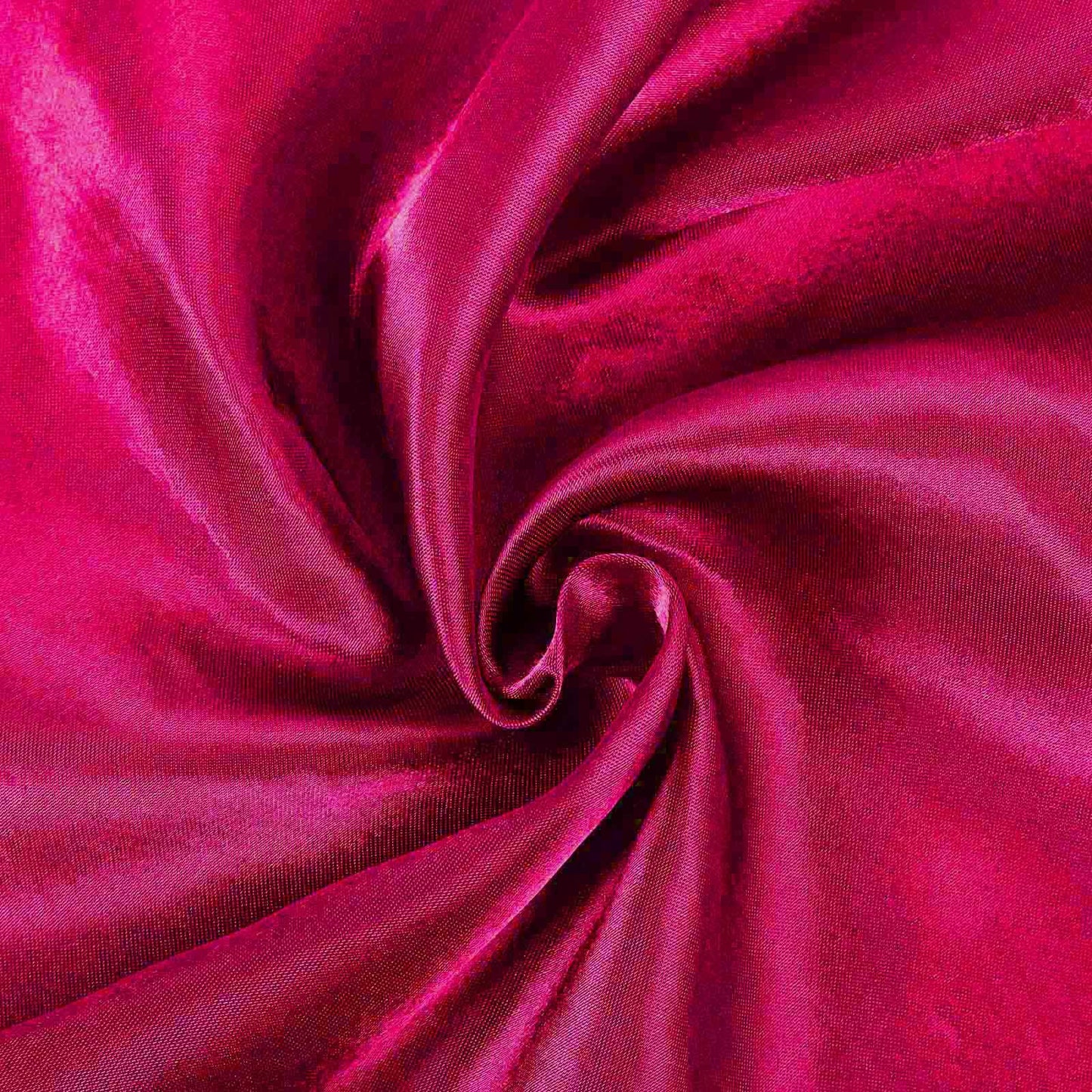 Satin Rectangular 90"x132" Tablecloth Fuchsia - Seamless Table Cover - Linen Luxes