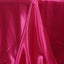 Satin Rectangular 90"x156" Tablecloth Fuchsia - Seamless Table Cover - Linen Luxes