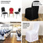 Scuba Stretch Chair Cover Ivory for Banquet Chairs Slim Fit Design - Wrinkle Free and Durable Slipcover - Linen Luxes