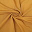 Set of 4 Matte Gold Spandex Half Moon Chiara Backdrop Stand Covers, Custom Fitted Wedding Arch Covers - 2.5ft,5ft,6ft,7ft