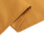 Premium Polyester 54"x54" Table Overlay Square Tablecloth Gold - Stain and Wrinkle-Resistant 220GSM Finish for Weddings & Events