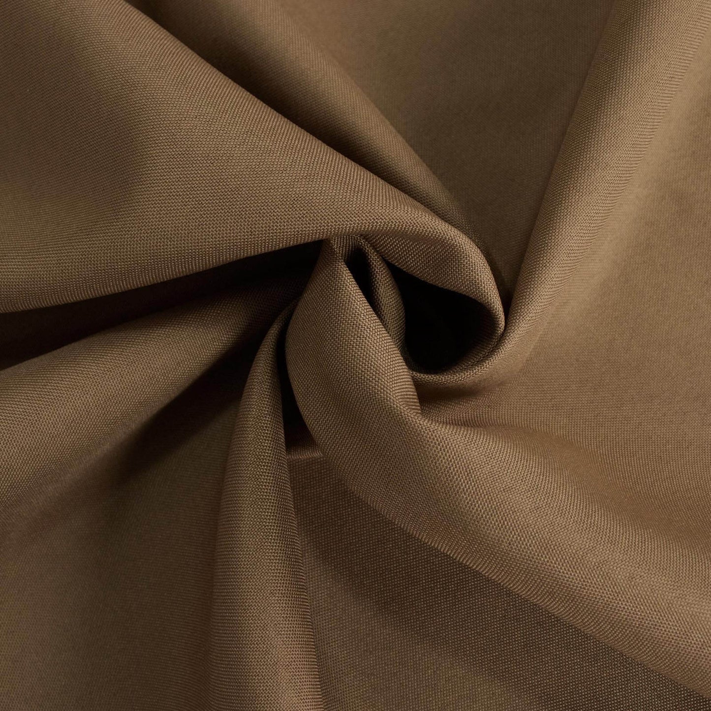 Polyester 70"x70" Table Overlay Square Tablecloth Taupe - Wrinkle-Resistant & Durable Table Cover
