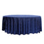 Sequin 108" Round Tablecloth Navy Blue - Glittering Finish Table Cover - Linen Luxes