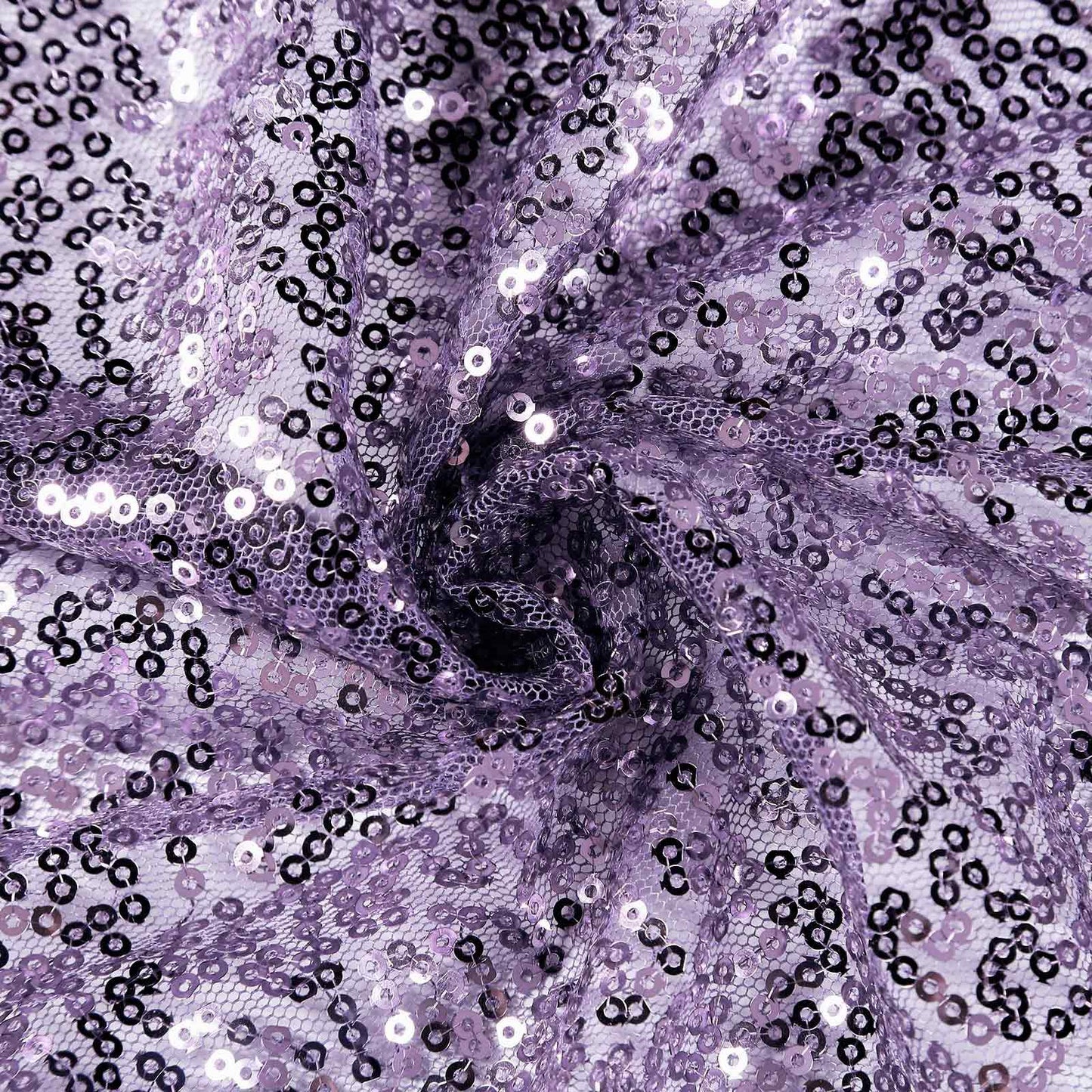 Sequin 12"x108" Table Runner Lavender - Glittering Design - Linen Luxes