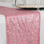Sequin 12"x108" Table Runner Pink - Glittering Design - Linen Luxes
