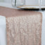 Sequin 12"x108" Table Runner Rose Gold - Glittering Design - Linen Luxes