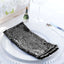 Sequin 20"x20" Napkin Black - Shimmering Dinner Napkin - Linen Luxes