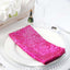 Sequin 20"x20" Napkin Fuchsia - Shimmering Dinner Napkin - Linen Luxes