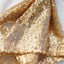 Sequin 20"x20" Napkin Gold - Shimmering Decorative Dinner Napkin for Weddings & Events - Linen Luxes