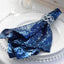 Sequin 20"x20" Napkin Navy Blue - Shimmering Dinner Napkin - Linen Luxes