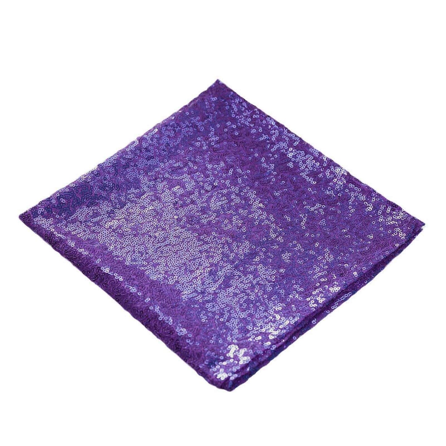 Sequin 20"x20" Napkin Purple - Shimmering Dinner Napkin - Linen Luxes