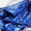 Sequin 20"x20" Napkin Royal Blue - Shimmering Dinner Napkin - Linen Luxes