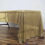Sequin 60"x126" Rectangle Tablecloth Champagne - Glittering Finish Table Cover - Linen Luxes