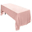 Sequin 60"x126" Rectangle Tablecloth Rose Gold - Glittering Finish Table Cover - Linen Luxes