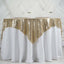 Sequin 60"x60" Table Overlay Square Tablecloth Champagne - Luxe Wedding Table Topper - Linen Luxes