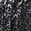 Sequin 72"x72" Table Overlay Square Tablecloth Black - Big Payette Table Cover - Linen Luxes